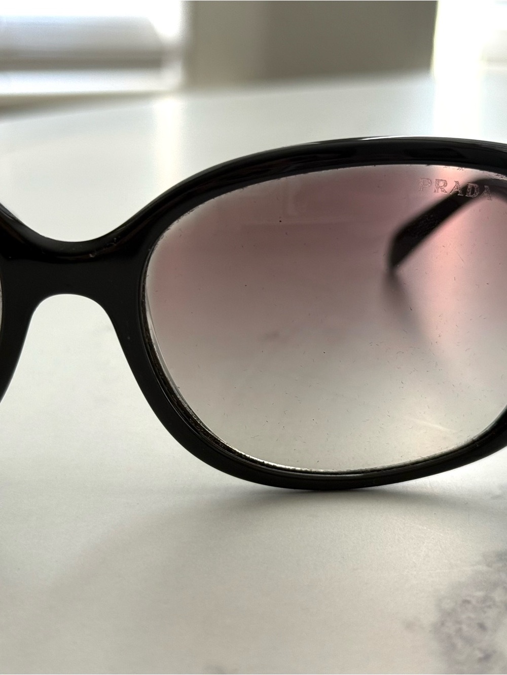 Prada Black Frame Sunglasses